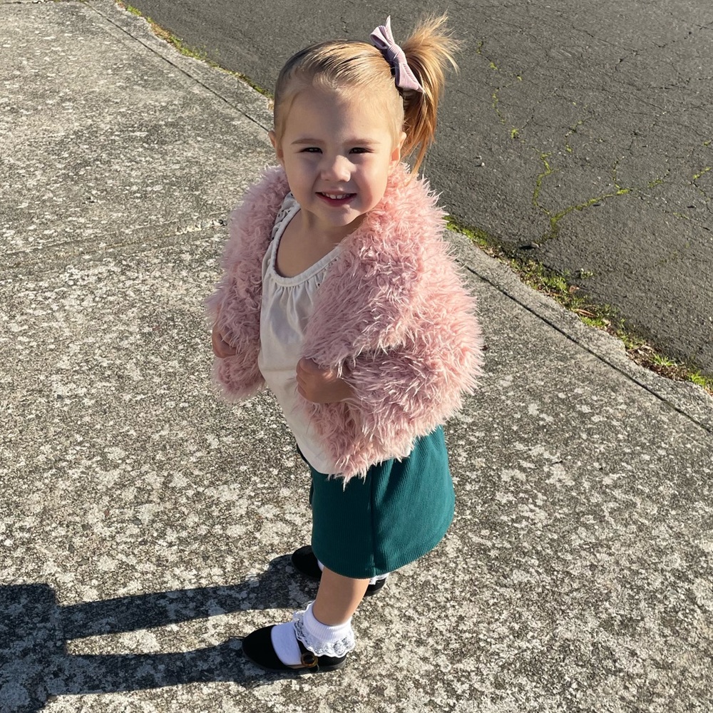 Pink jacket 💞 - Picture 4 of 5